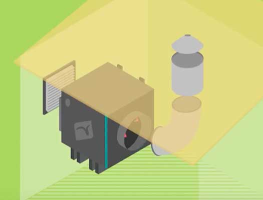 Bomba de calor para climatización de piscinas indoor inverter de polytropic